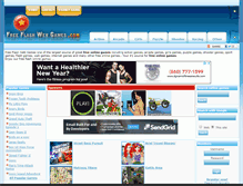 Tablet Screenshot of freeflashwebgames.com